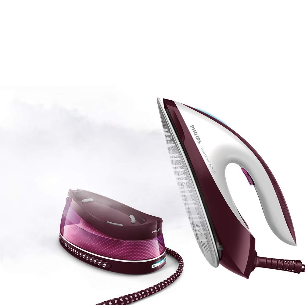 Philips PerfectCare Compact Steam Generator - 2400W, 400g Steam Boost, 6.5 Bar Pressure