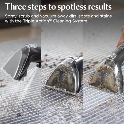 BISSELL SpotClean Pet, Carpet Cleaner, Portable Spot Cleaner, Spills & Carpet Stain Remover