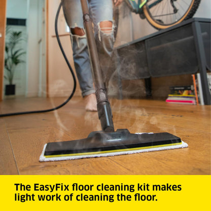 Kärcher Steam Cleaner SC 2 EasyFix, Steam pressure: 3.2bar, Heating time: 6.5min., Output: 1500 W