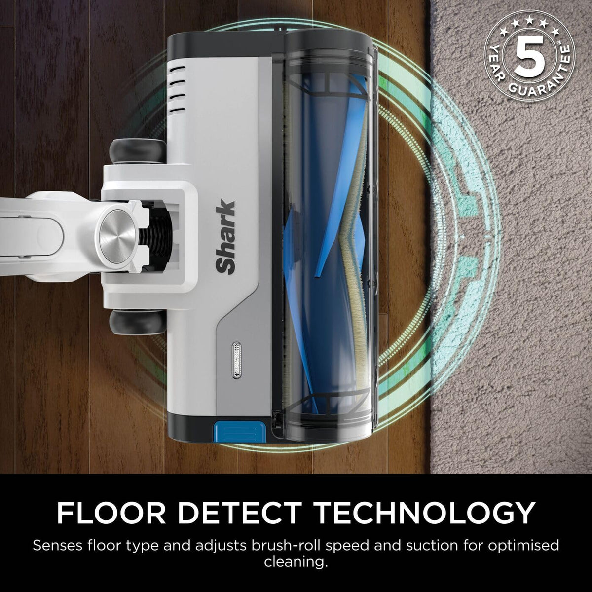 Shark PowerPro Pet Cordless Stick Vacuum Cleaner, Lightweight, Floor Detect Technology