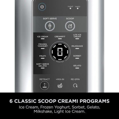 Ninja Swirl by CREAMi Soft Serve & Ice Cream Maker with 2x Tubs, 13 Functions, Makes Ice Cream